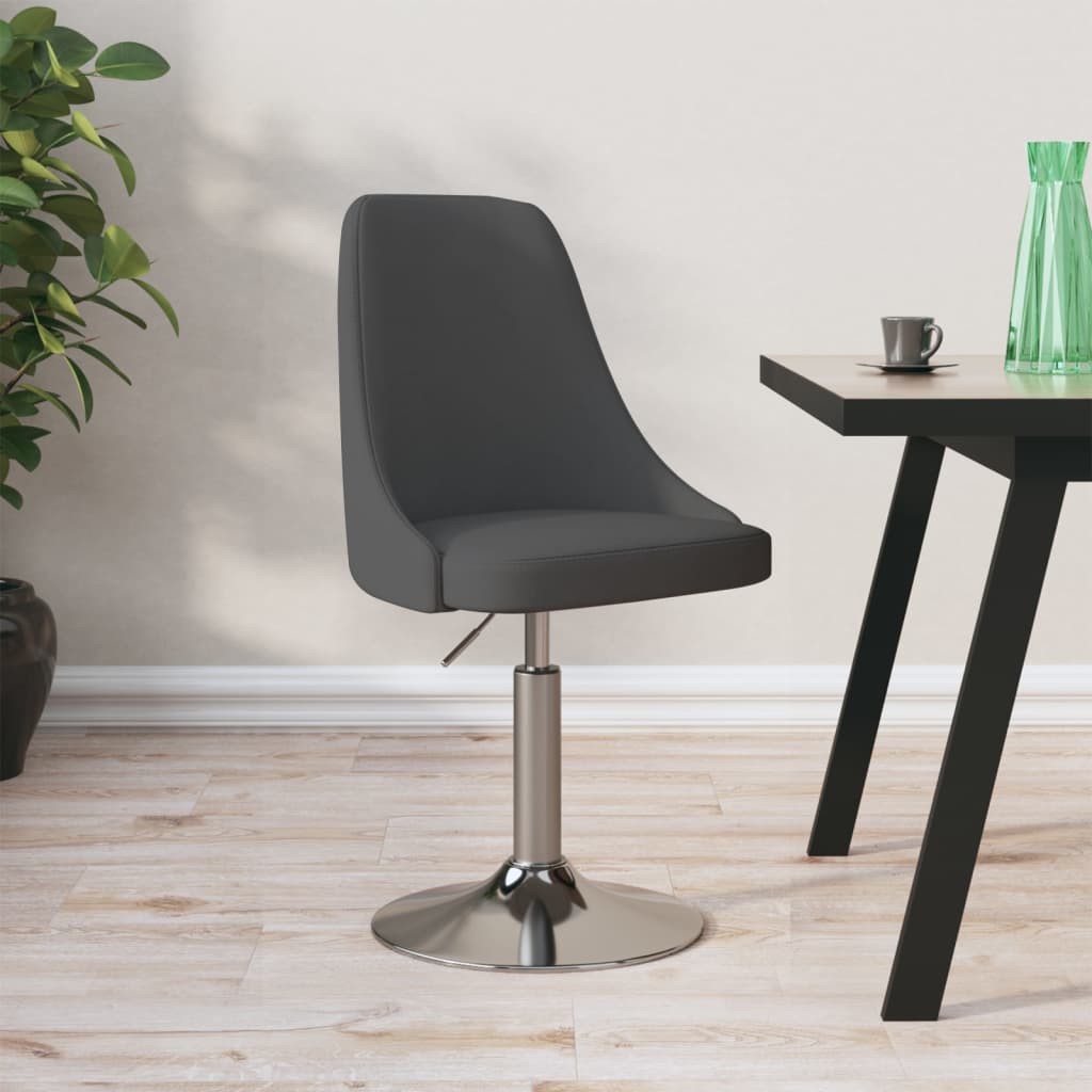Barhocker Dunkelgrau Stoff