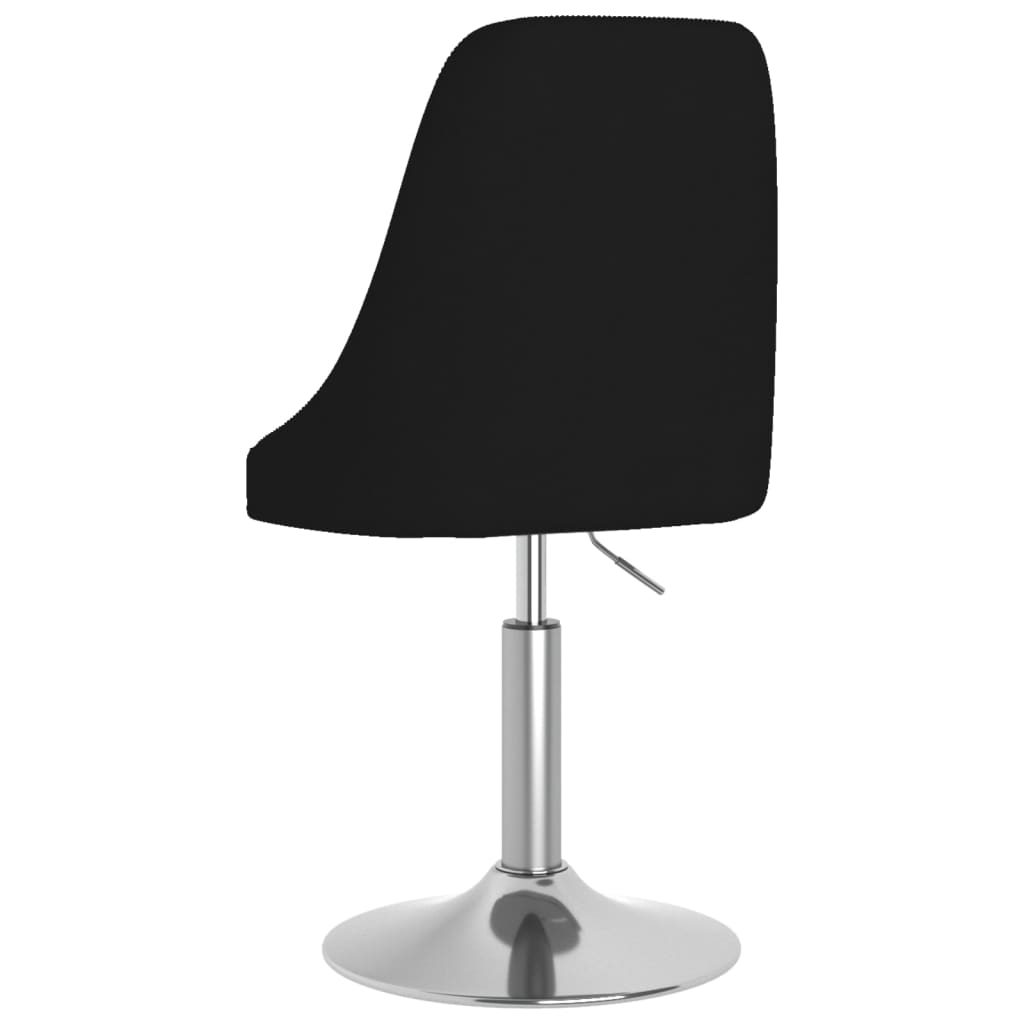 Barhocker Schwarz Stoff