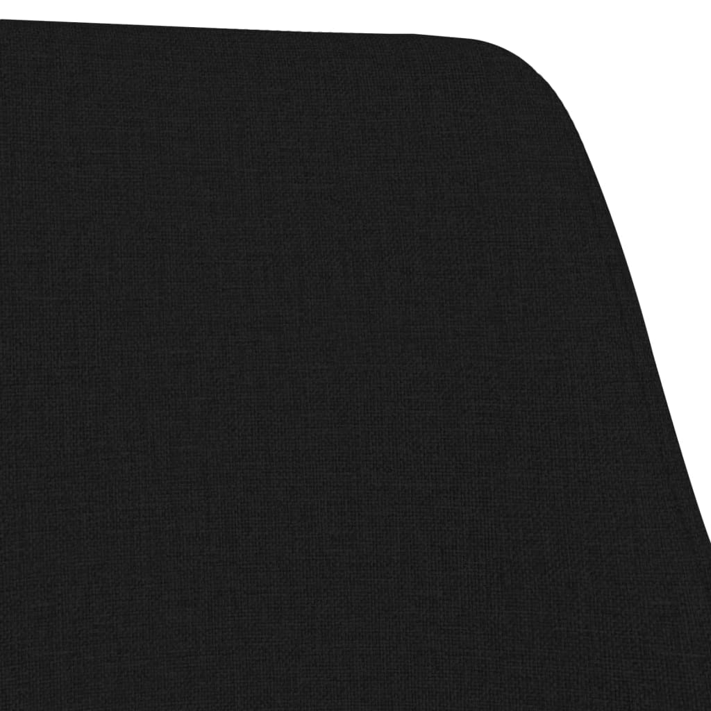 Barhocker Schwarz Stoff