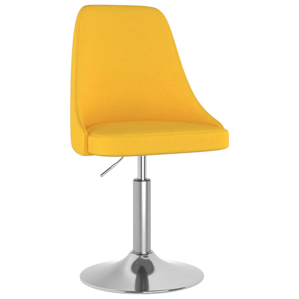 Barhocker Senfgelb Stoff