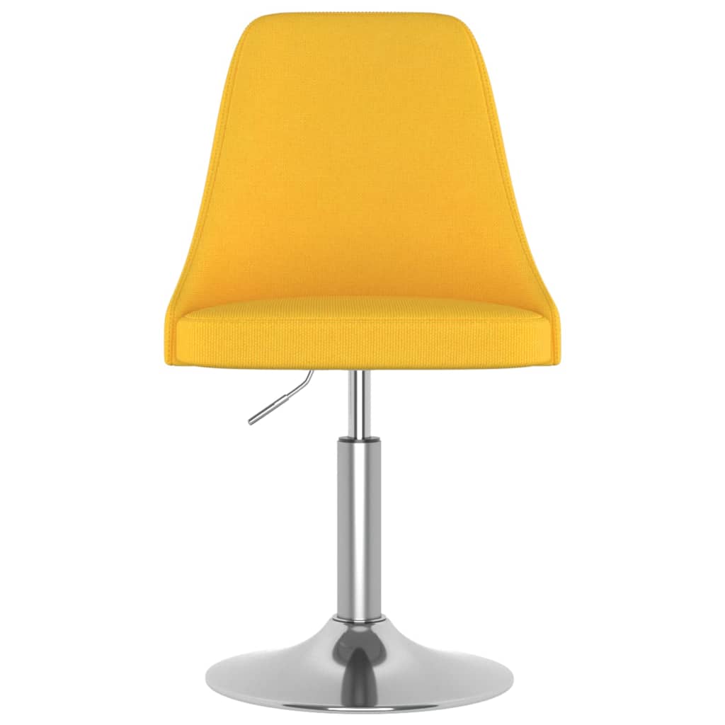 Barhocker Senfgelb Stoff