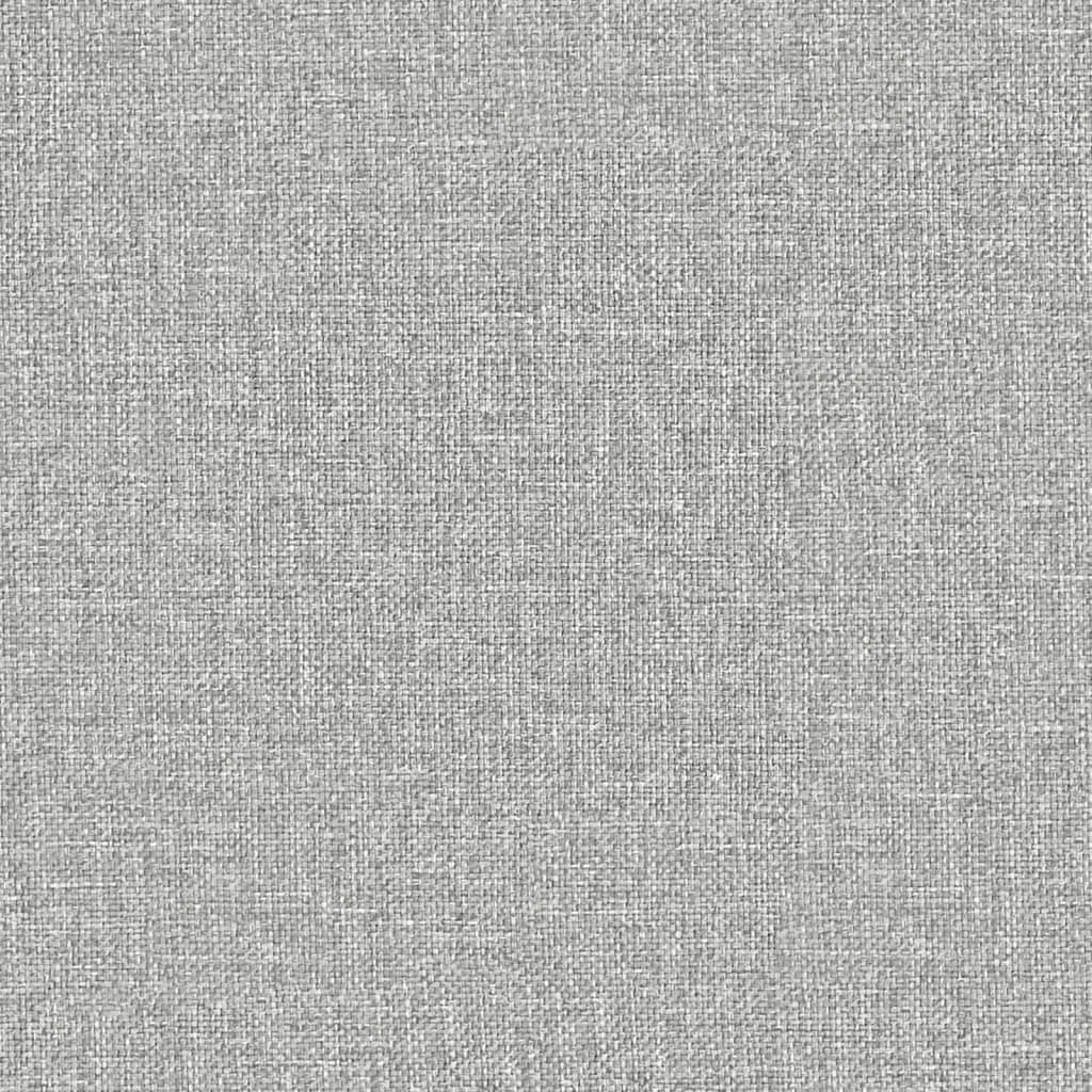 Barhocker Hellgrau Stoff