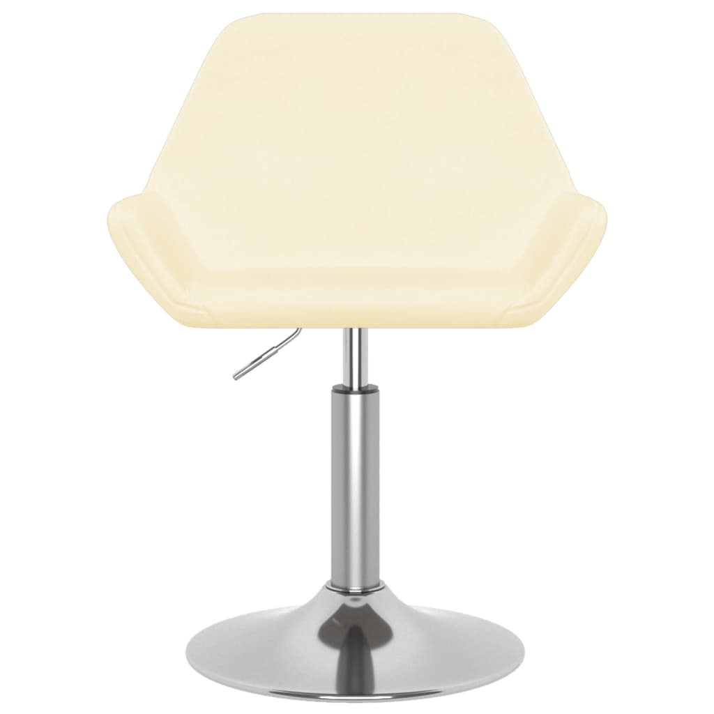 Barhocker Creme Stoff