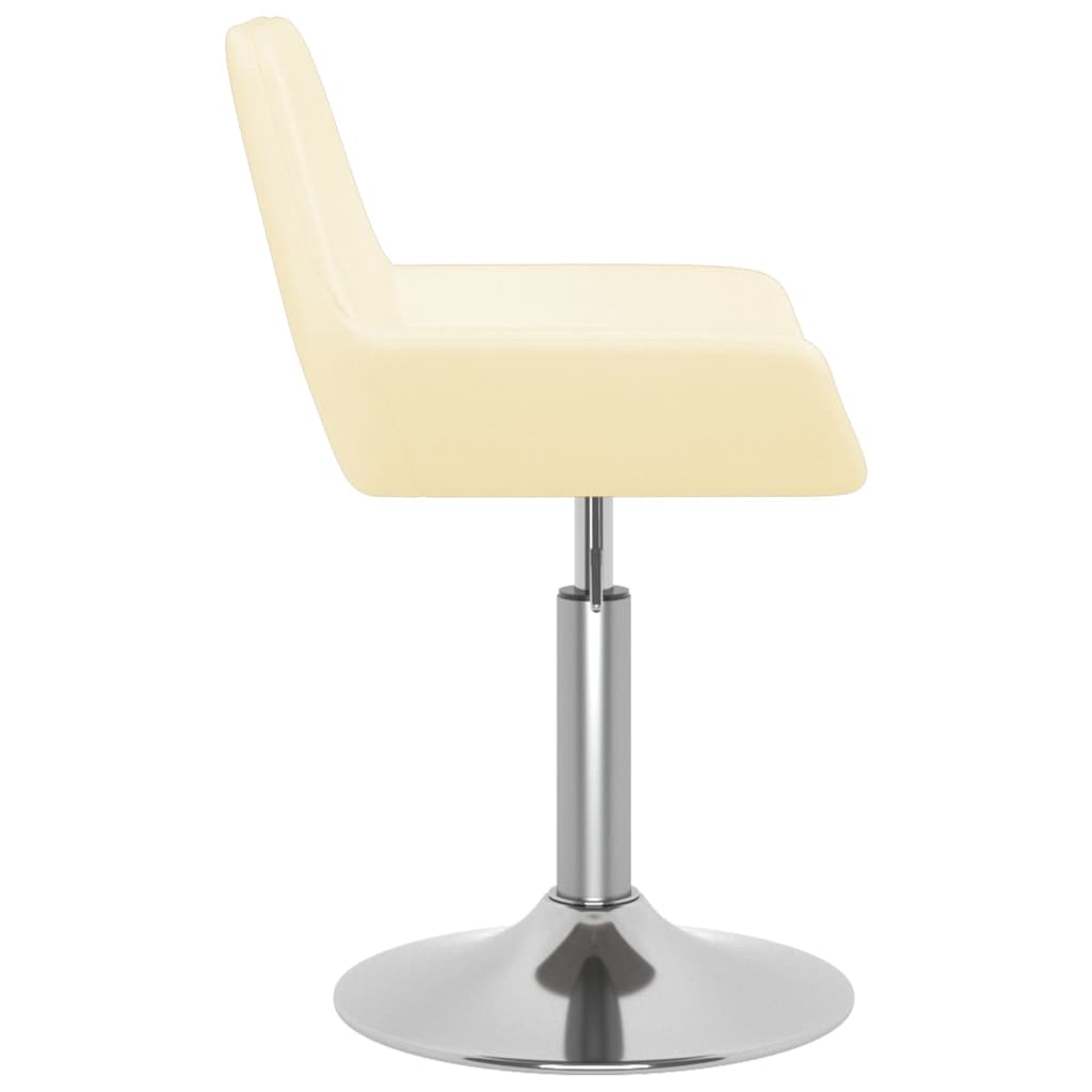 Barhocker Creme Stoff