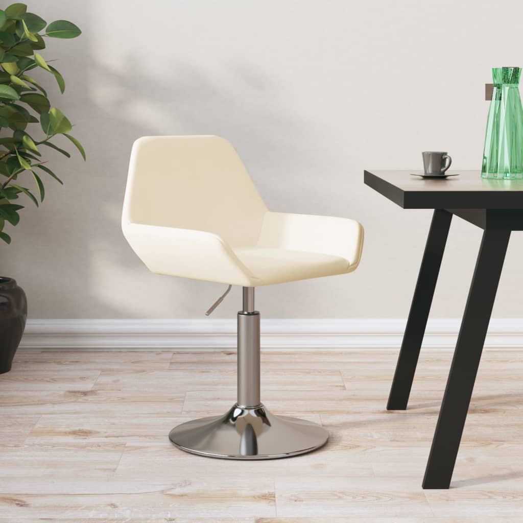 Barhocker Creme Stoff