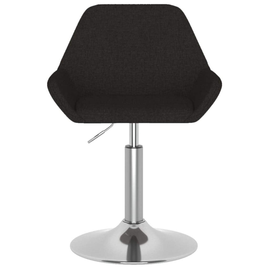 Barhocker Schwarz Stoff