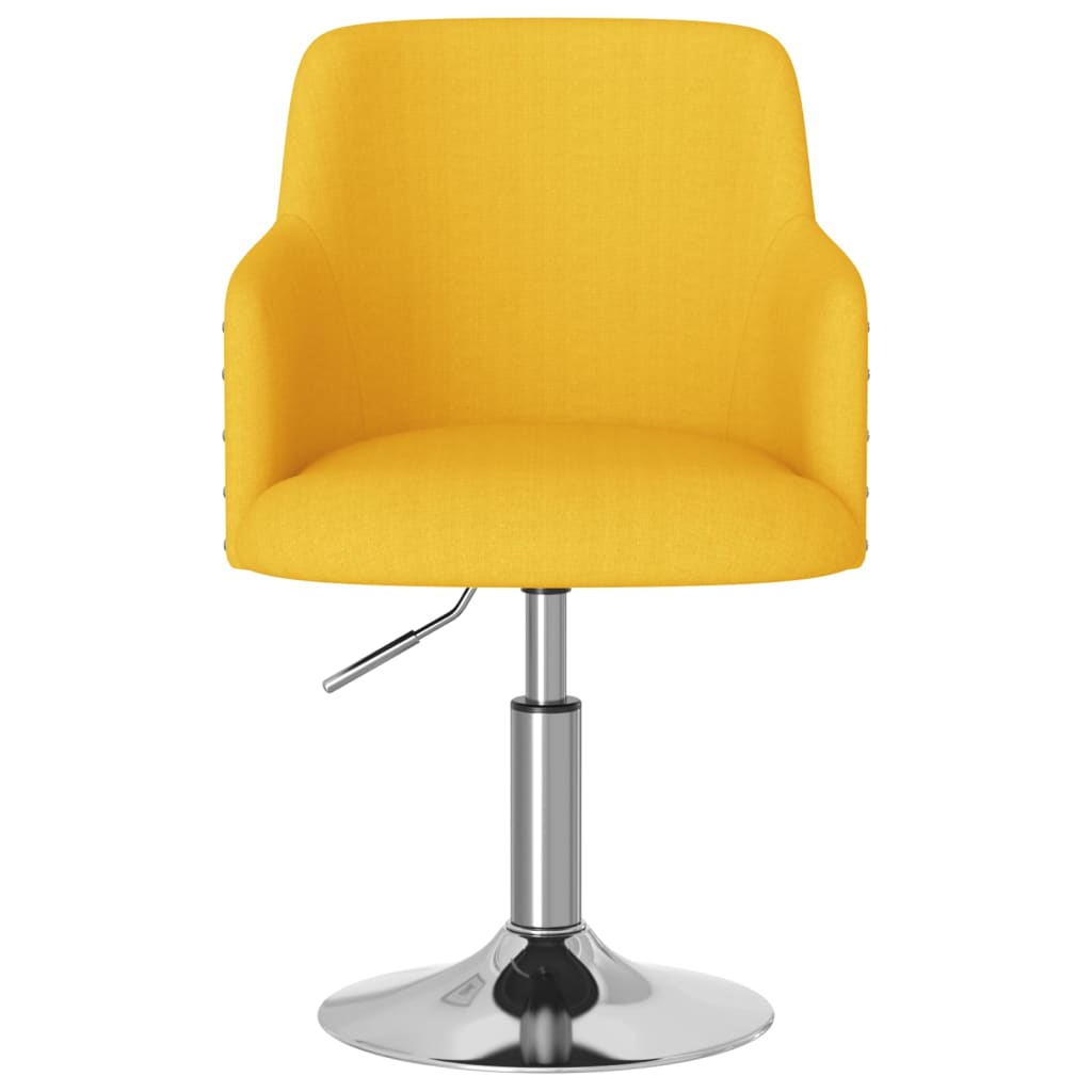Barhocker Senfgelb Stoff