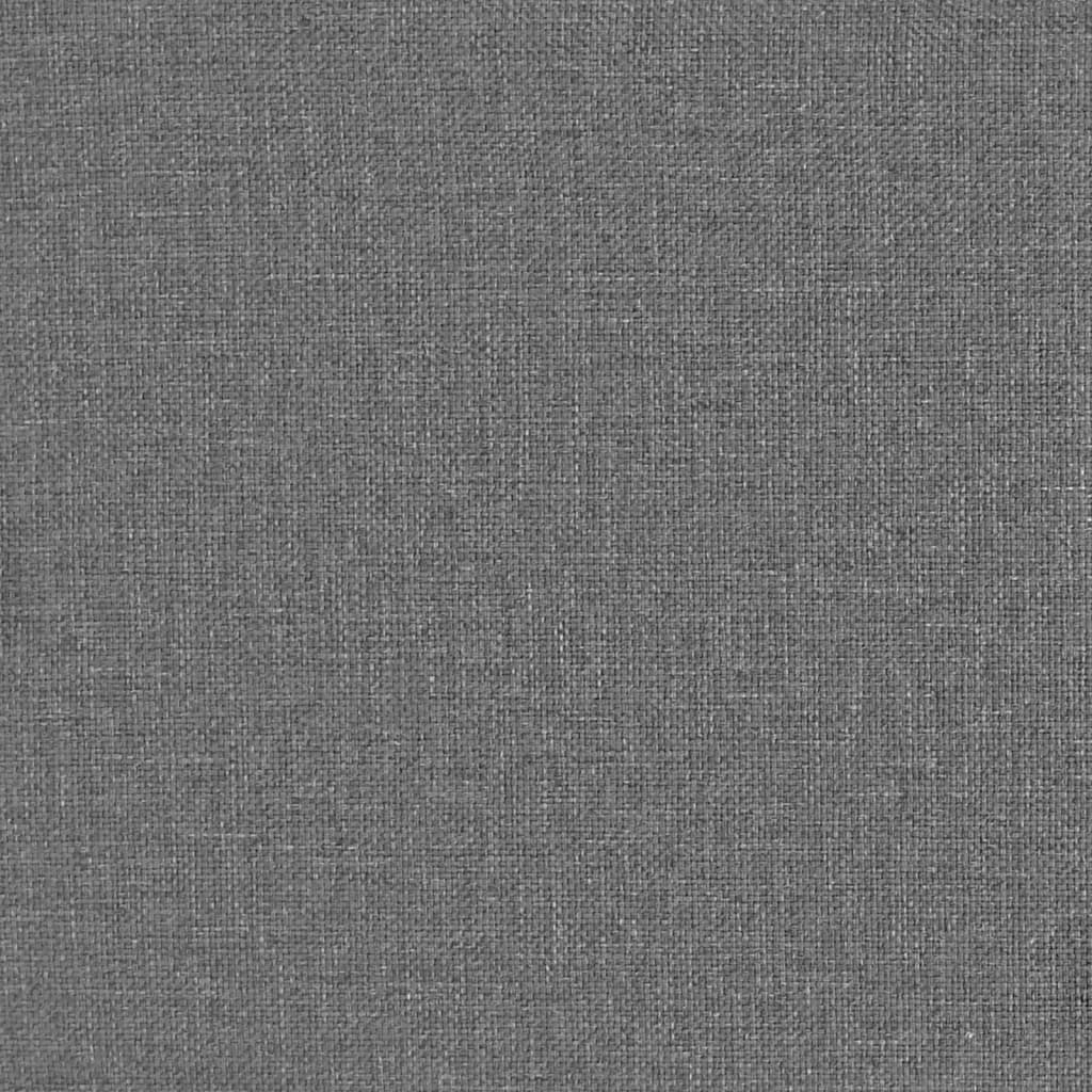 Barhocker Dunkelgrau Stoff