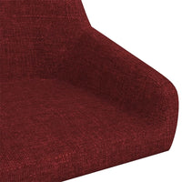 Thumbnail for Barhocker Weinrot Stoff