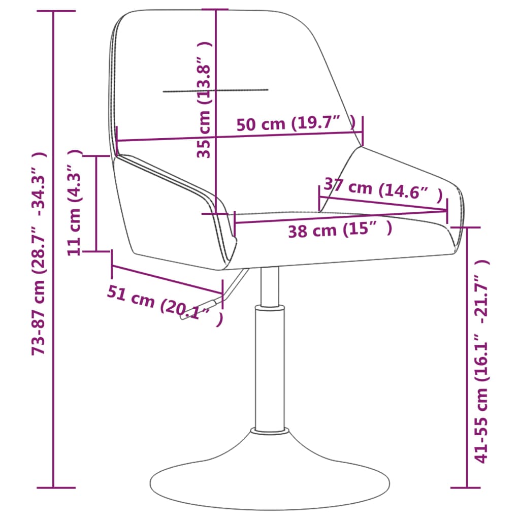 Barhocker Weinrot Samt