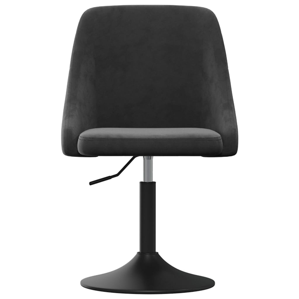 Barhocker Dunkelgrau Samt