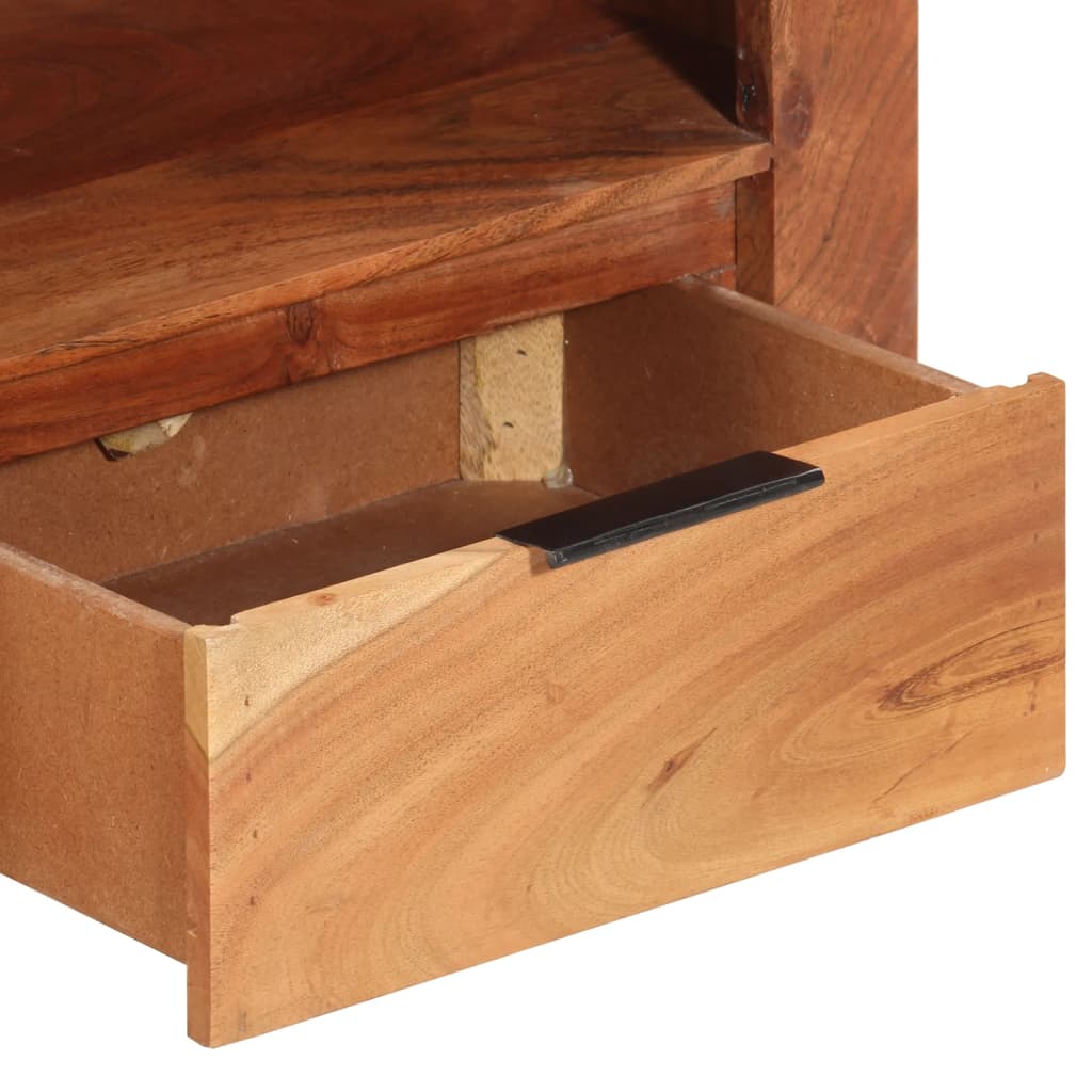 TV-Schrank 110x30x40 cm Massivholz Akazie