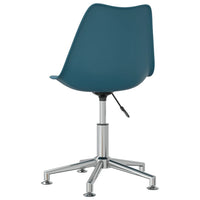 Thumbnail for Esszimmerstühle 2 Stk. Drehbar Türkis Kunstleder