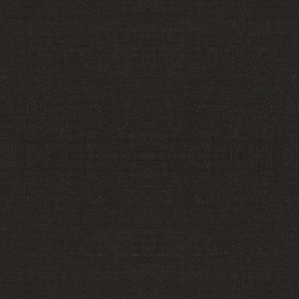 Esszimmerstühle 2 Stk. Drehbar Schwarz Stoff