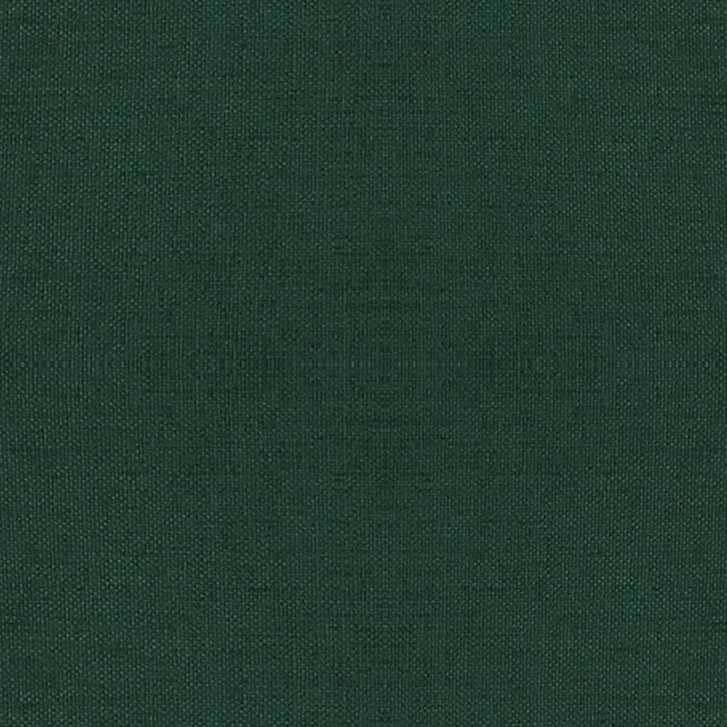 Esszimmerstühle 4 Stk. Drehbar Dunkelgrün Stoff