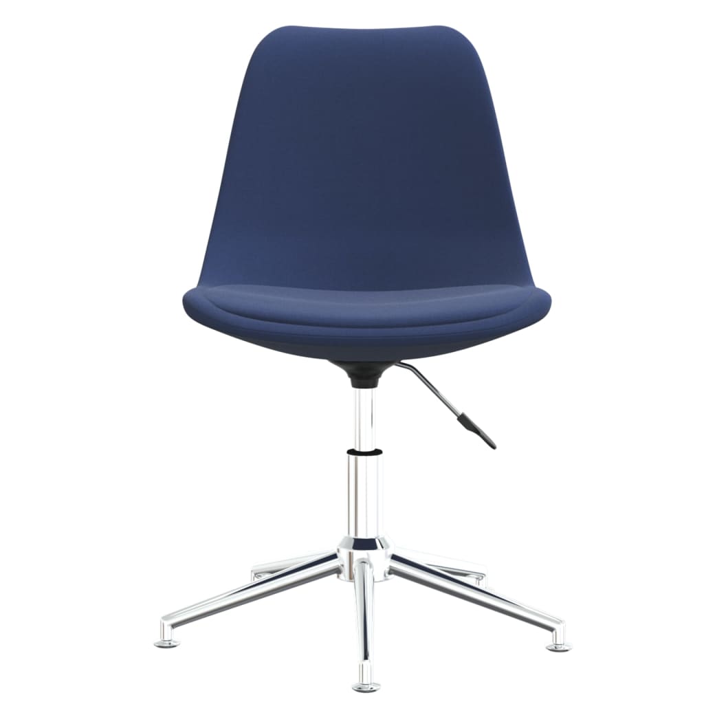Bürostuhl Drehbar Blau Stoff