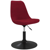 Thumbnail for Esszimmerstühle 2 Stk. Drehbar Weinrot Samt