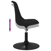 Thumbnail for Esszimmerstühle 4 Stk. Drehbar Schwarz Samt