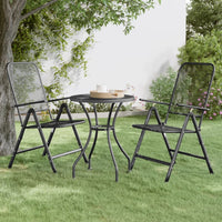 Thumbnail for Gartentisch Ø60x72 cm Streckgitter Anthrazit