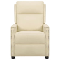 Thumbnail for Relaxsessel Creme Kunstleder