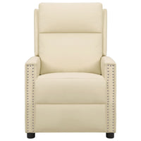 Thumbnail for Massagesessel Creme Kunstleder