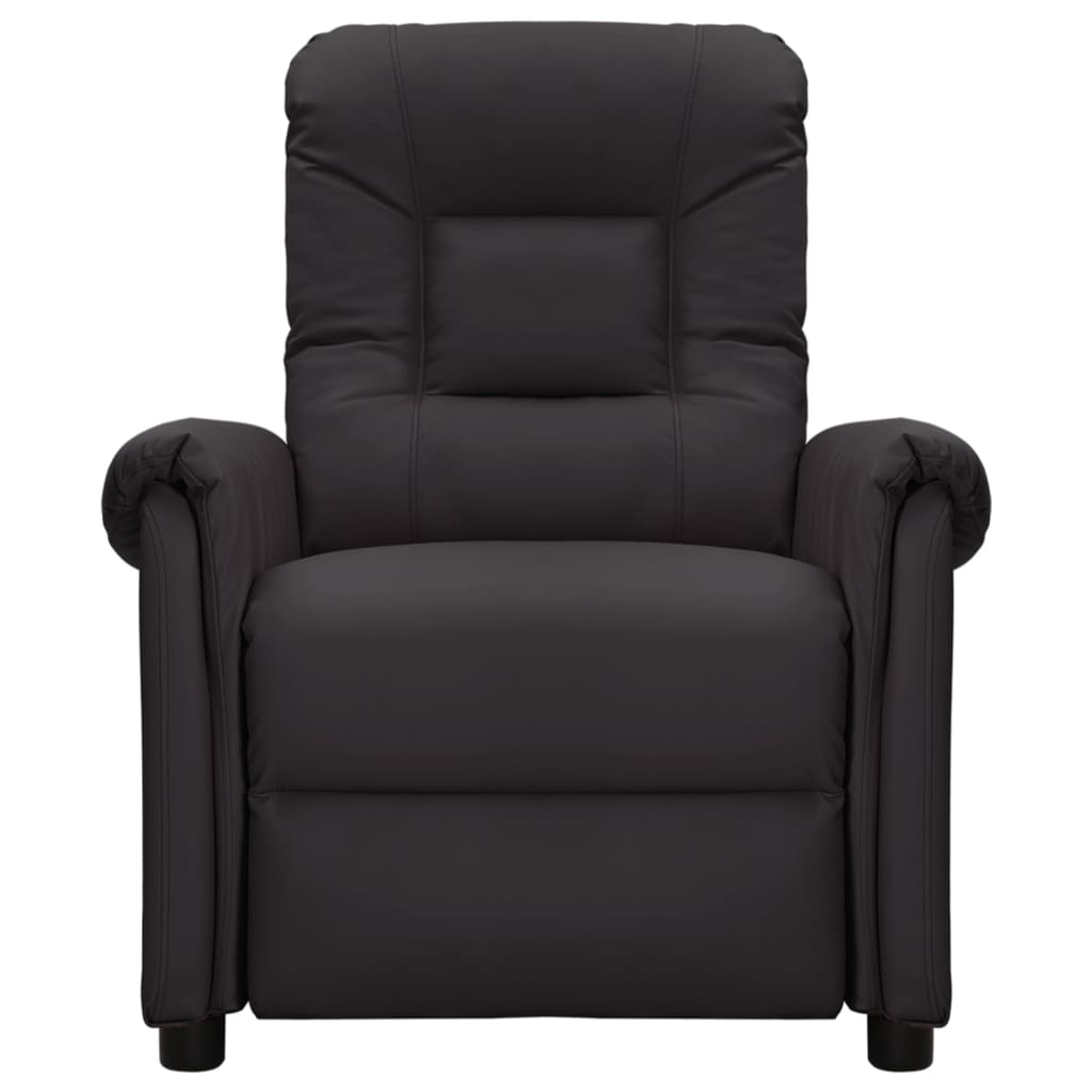 Massagesessel Schwarz Kunstleder