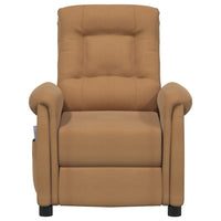 Thumbnail for Massagesessel Taupe Mikrofasergewebe