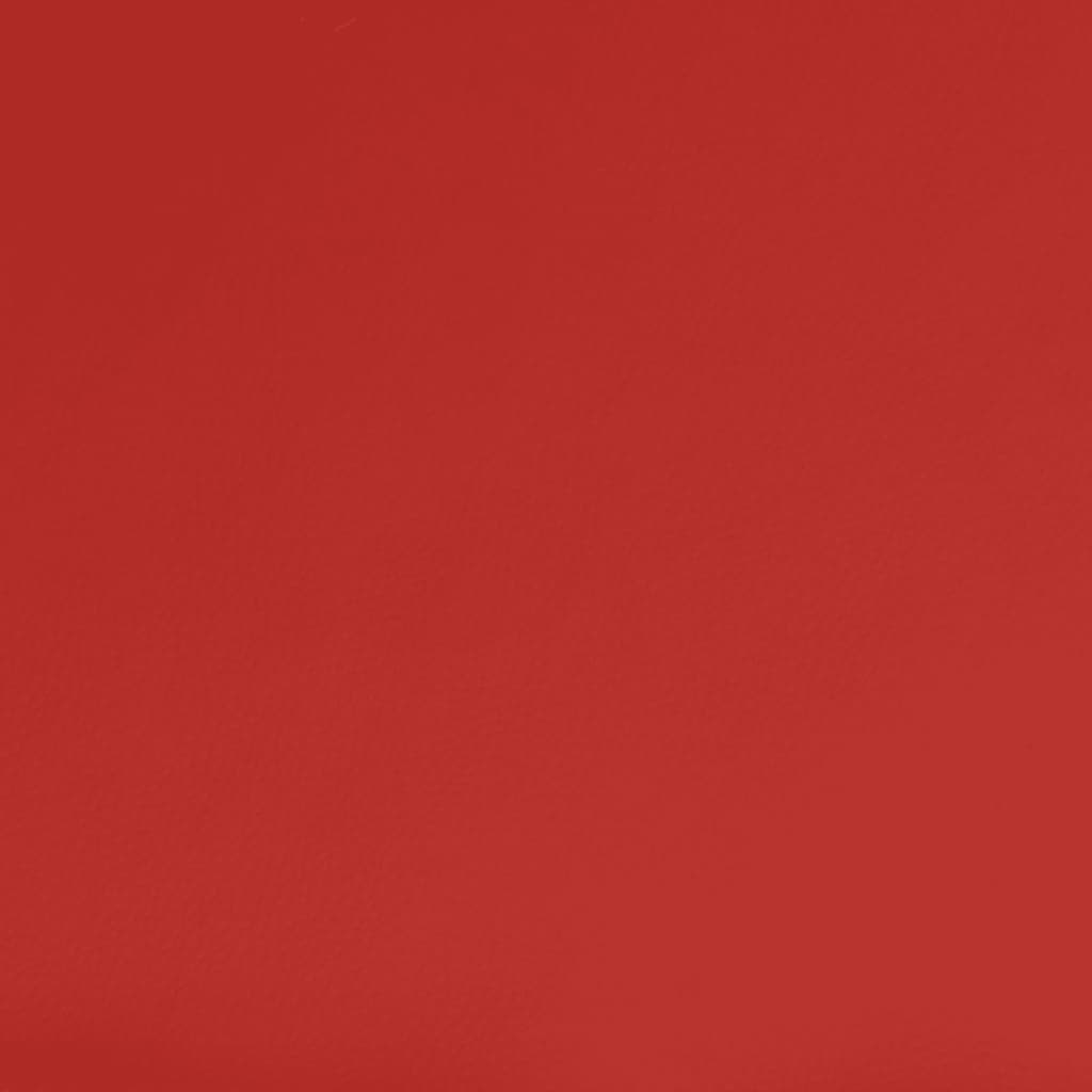 Massagesessel Weinrot Kunstleder