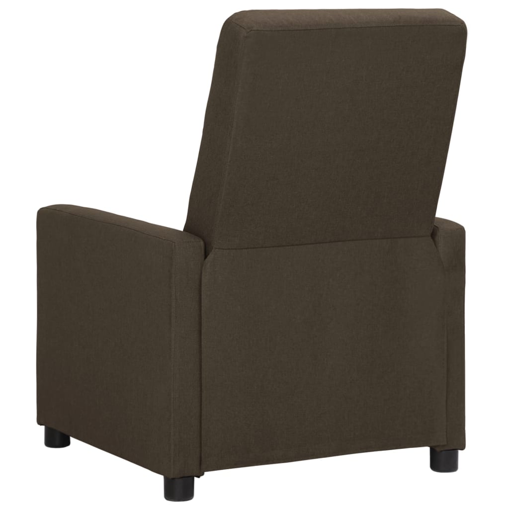 Relaxsessel Braun Stoff
