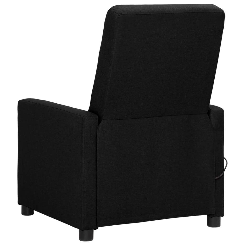 Massagesessel Schwarz Stoff