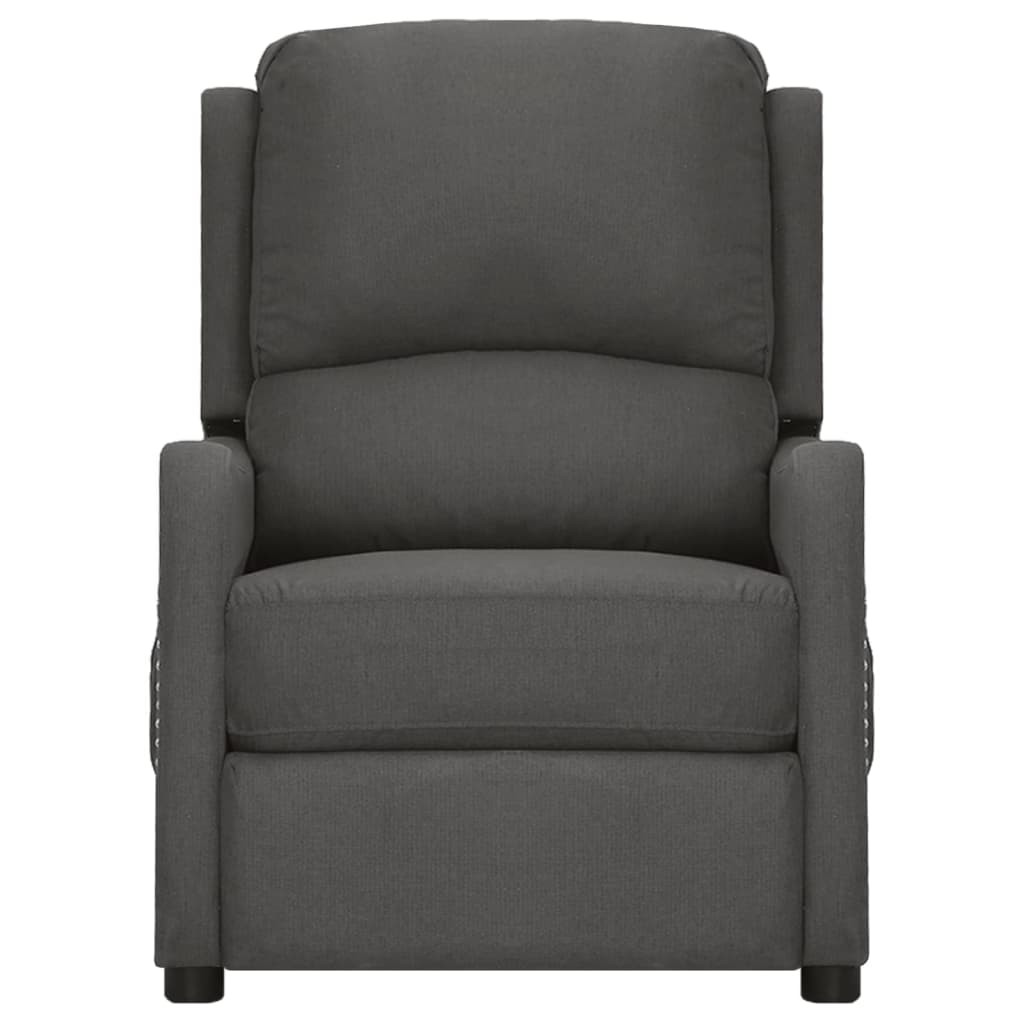 Relaxsessel Dunkelgrau Stoff