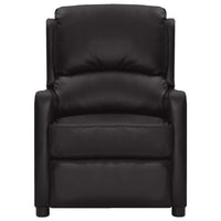 Thumbnail for Massagesessel Schwarz Glänzendes Kunstleder