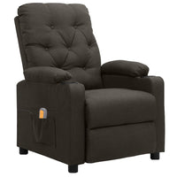 Thumbnail for Massagesessel Taupe Stoff