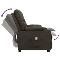 Thumbnail for Massagesessel Taupe Stoff