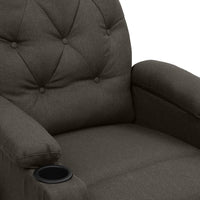 Thumbnail for Massagesessel Taupe Stoff