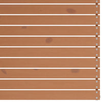 Thumbnail for 2-Sitzer-Gartensofa Honigbraun Massivholz Kiefer