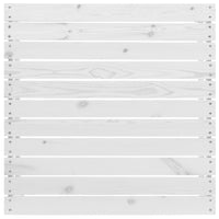 Thumbnail for 3-tlg. Garten-Lounge-Set Weiß Kiefer Massivholz