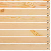 Thumbnail for 2-Sitzer-Gartensofa Kiefer Massivholz