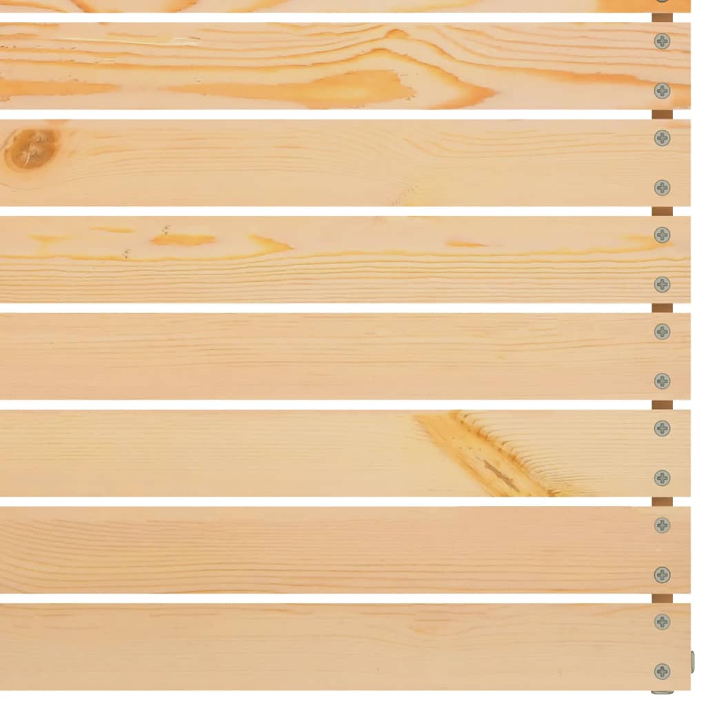 3-tlg. Garten-Lounge-Set Kiefer Massivholz