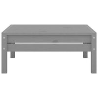 Thumbnail for 9-tlg. Garten-Lounge-Set Grau Kiefer Massivholz