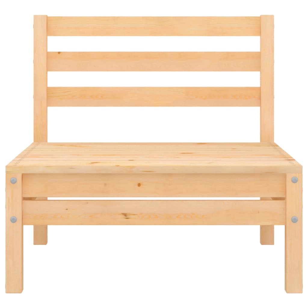 6-tlg. Garten-Lounge-Set Kiefer Massivholz