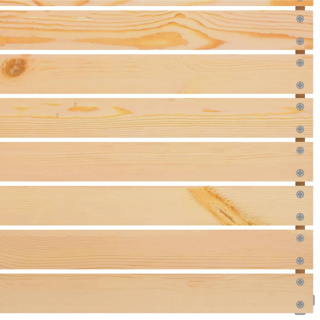 5-tlg. Garten-Lounge-Set Kiefer Massivholz