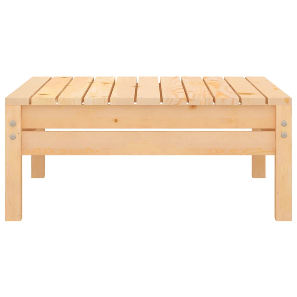 7-tlg. Garten-Lounge-Set Kiefer Massivholz