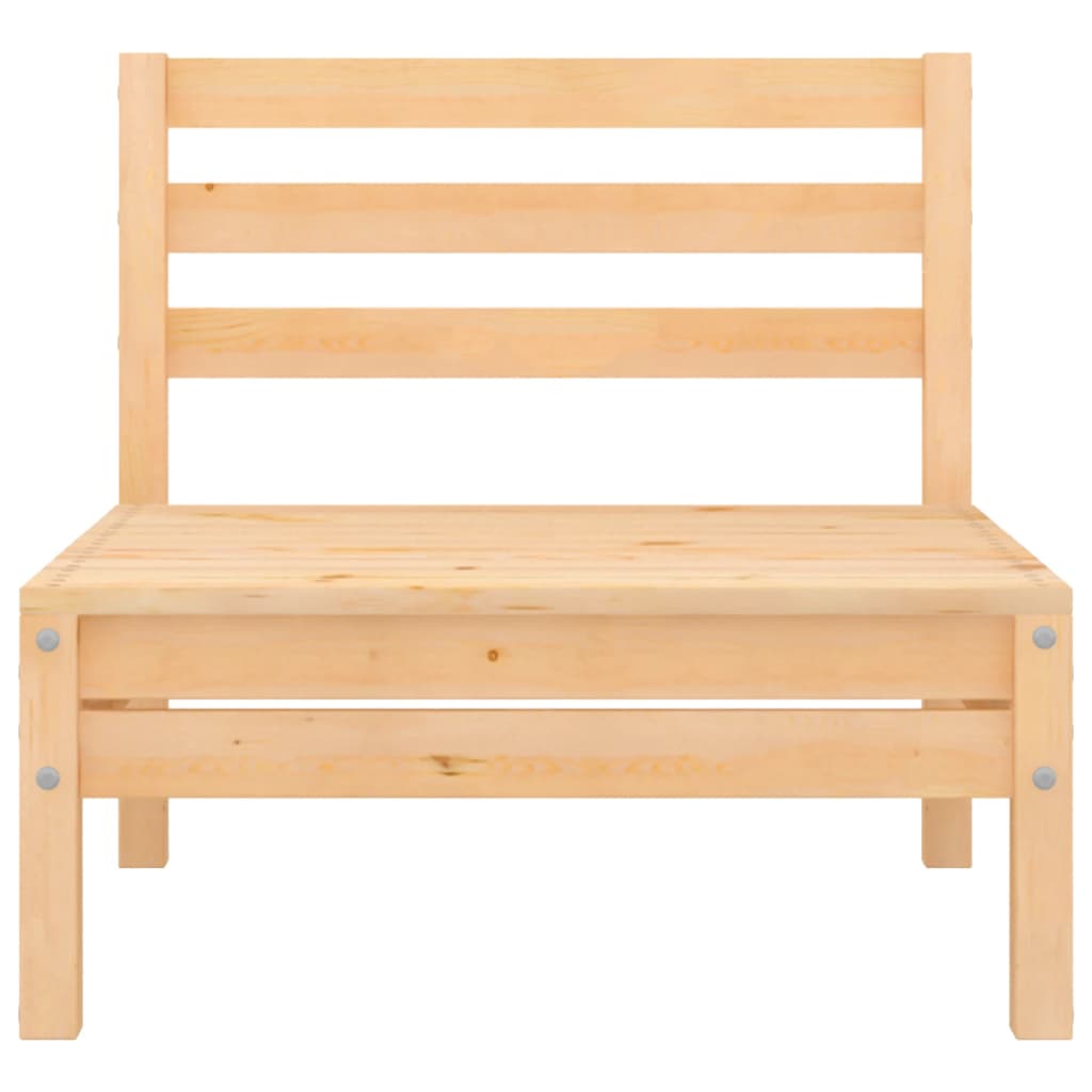 8-tlg. Garten-Lounge-Set Massivholz Kiefer