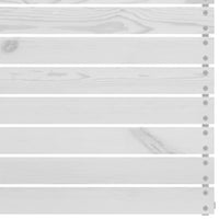 Thumbnail for 7-tlg. Garten-Lounge-Set Weiß Massivholz Kiefer