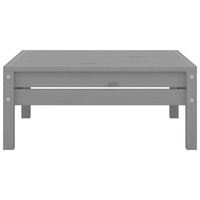 Thumbnail for 3-tlg. Garten-Lounge-Set Grau Massivholz Kiefer