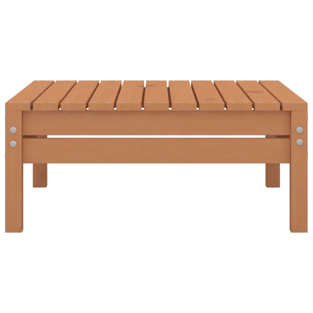 4-tlg. Garten-Lounge-Set Honigbraun Massivholz Kiefer