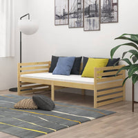 Thumbnail for Tagesbett mit Matratze 90x200 cm Massivholz Kiefer