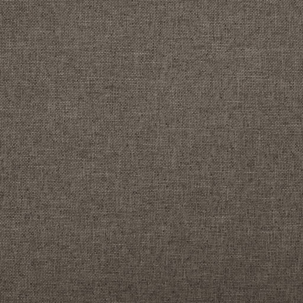 Hocker mit Stauraum Katzenmuster Braun Stoff