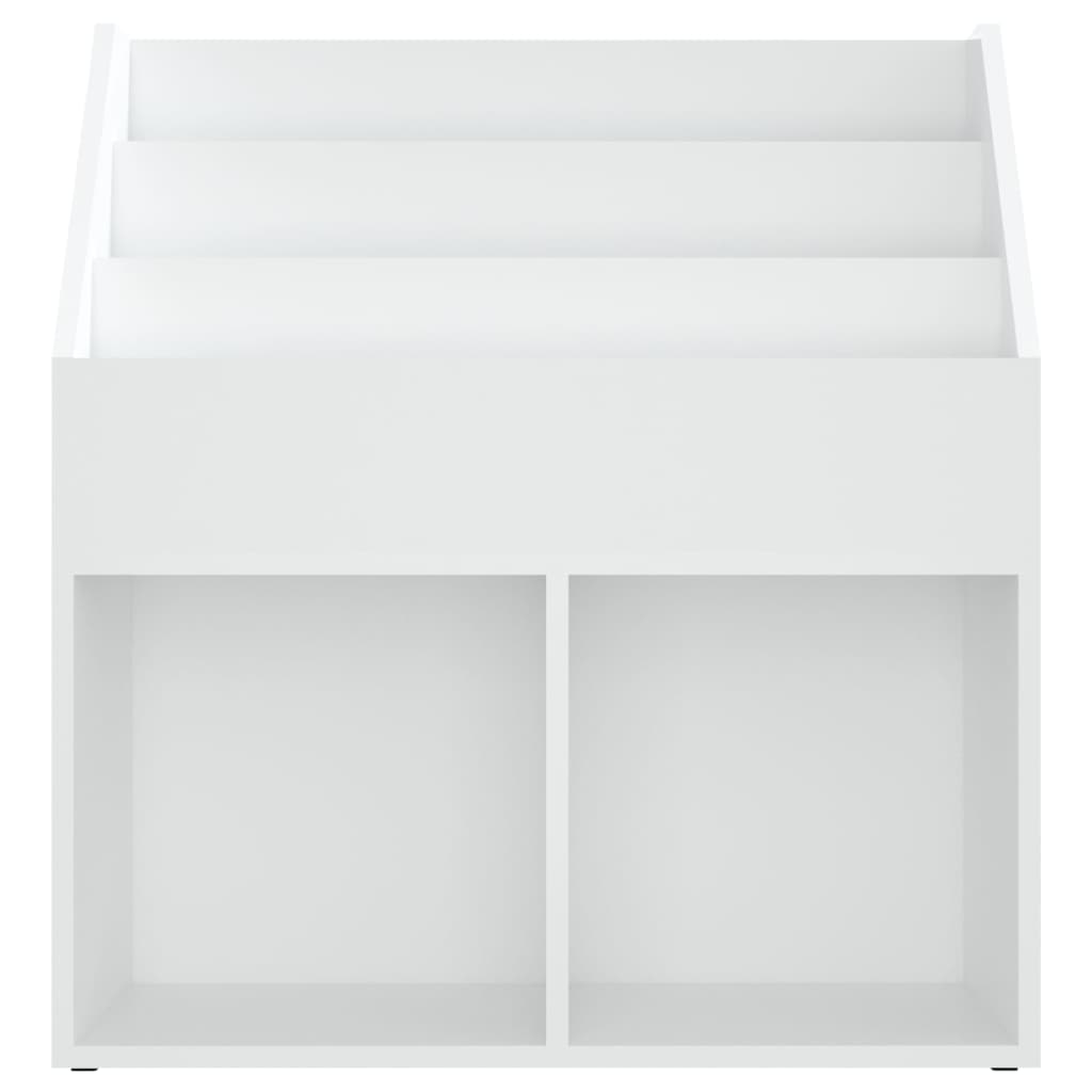 Kinder-Bücherregal Weiß 71x30x78,5 cm Holzwerkstoff
